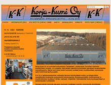 Tablet Screenshot of korjakumi.fi